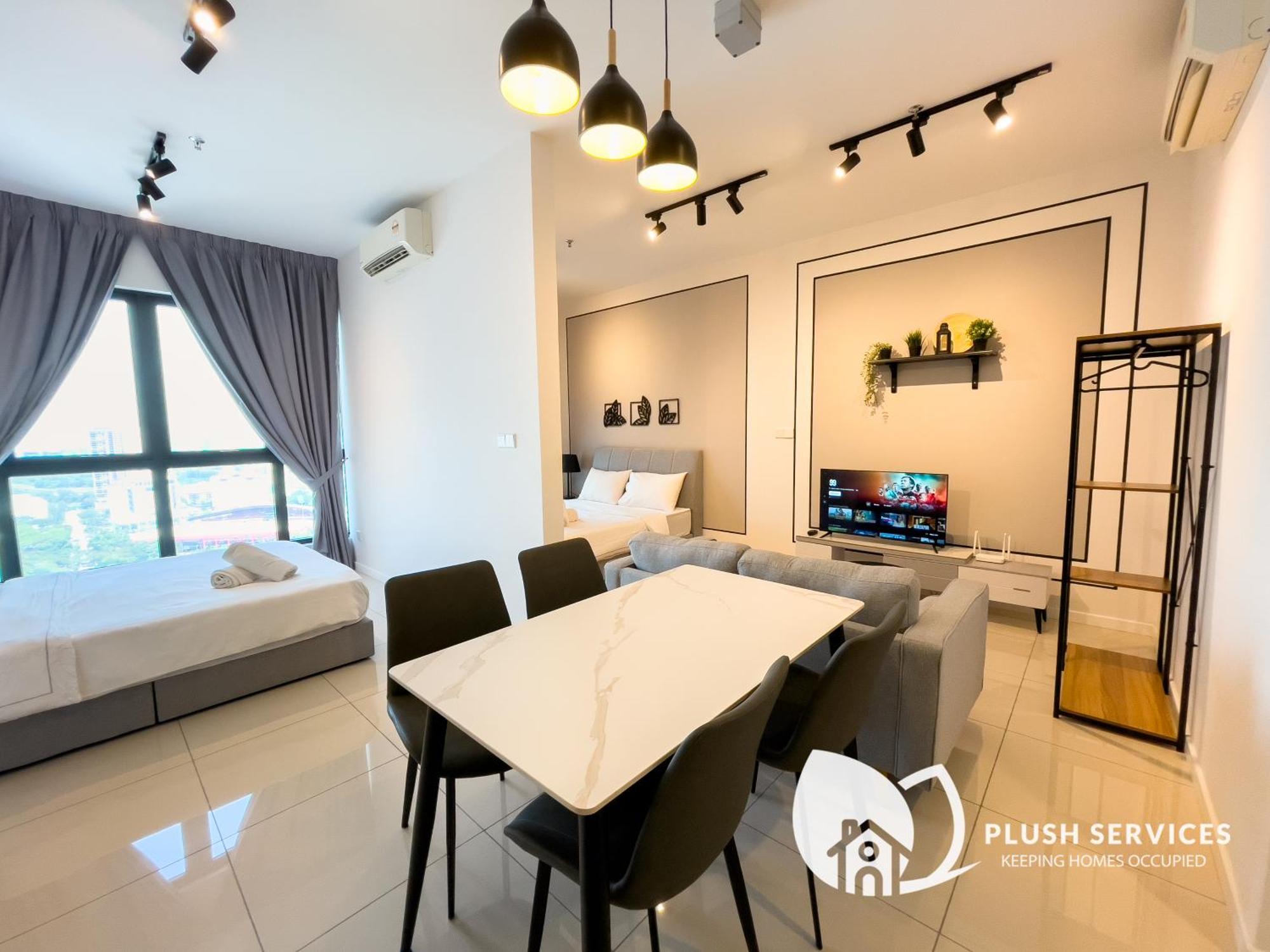 Highpark Suites At Petaling Jaya, Kelana Jaya By Plush Esterno foto